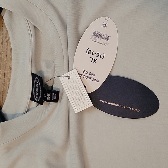 Light grey scoop tee - Picture 2 of 4